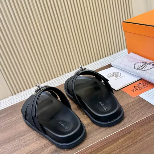 Replica Hermes Slippers For Men #1292636 $82.00 USD for Wholesale