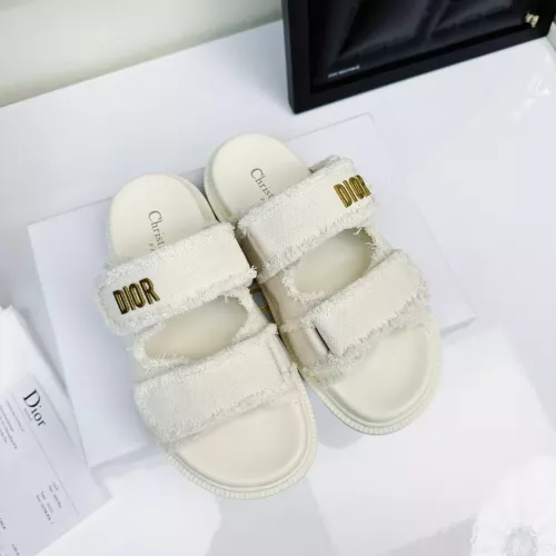 Replica Christian Dior Slippers For Women #1292642 $96.00 USD for Wholesale