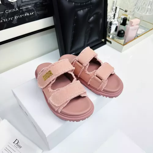 Replica Christian Dior Slippers For Women #1292643 $96.00 USD for Wholesale