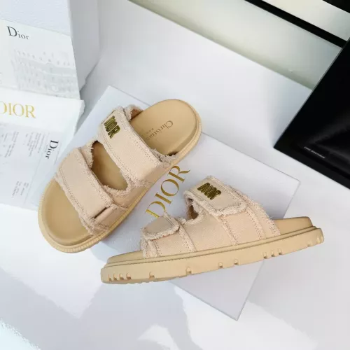 Replica Christian Dior Slippers For Women #1292645 $96.00 USD for Wholesale