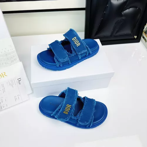 Replica Christian Dior Slippers For Women #1292646 $96.00 USD for Wholesale