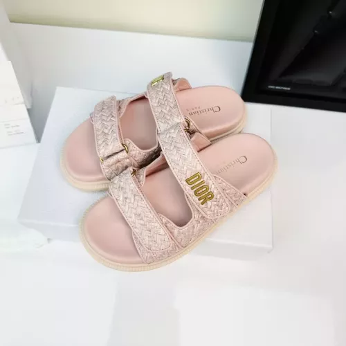 Replica Christian Dior Slippers For Women #1292655 $96.00 USD for Wholesale