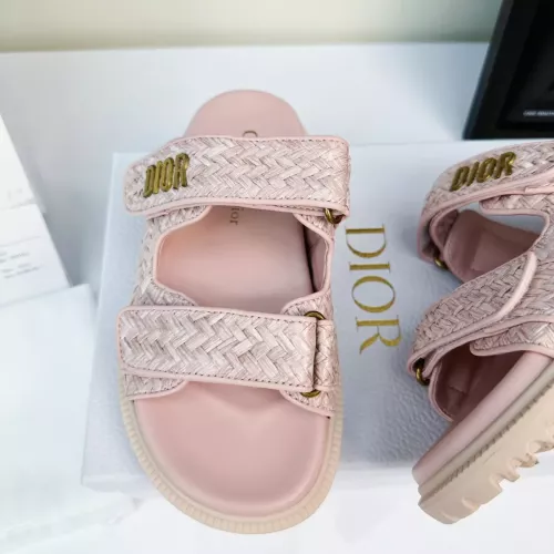 Replica Christian Dior Slippers For Women #1292655 $96.00 USD for Wholesale