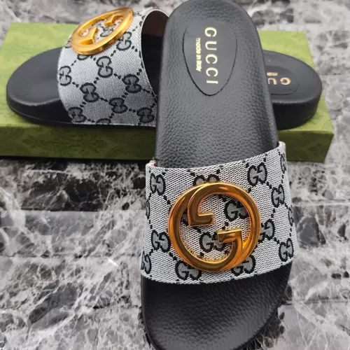 Replica Gucci Slippers For Men #1292738 $52.00 USD for Wholesale