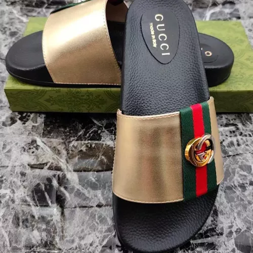 Replica Gucci Slippers For Men #1292746 $52.00 USD for Wholesale