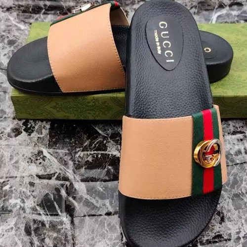 Replica Gucci Slippers For Men #1292748 $52.00 USD for Wholesale