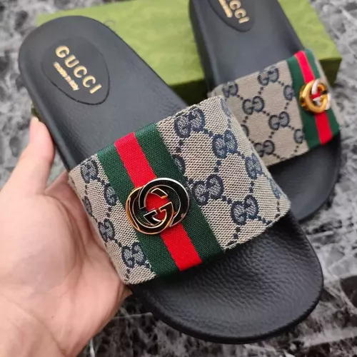 Replica Gucci Slippers For Men #1292760 $52.00 USD for Wholesale