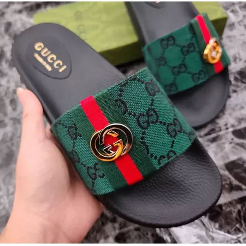 Replica Gucci Slippers For Women #1292763 $52.00 USD for Wholesale