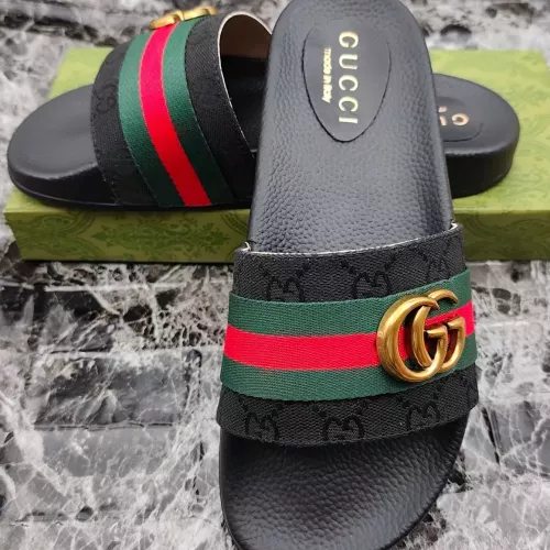 Replica Gucci Slippers For Men #1292816 $52.00 USD for Wholesale