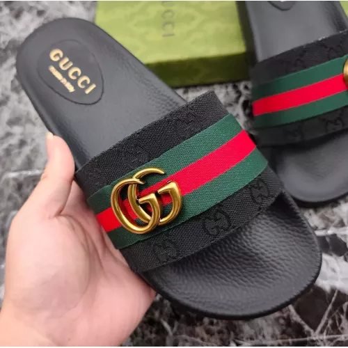 Replica Gucci Slippers For Men #1292816 $52.00 USD for Wholesale