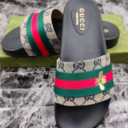 Replica Gucci Slippers For Women #1292831 $52.00 USD for Wholesale