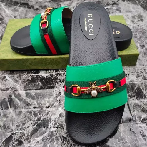 Replica Gucci Slippers For Women #1292940 $52.00 USD for Wholesale