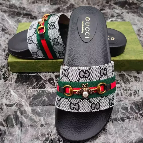 Replica Gucci Slippers For Men #1292951 $52.00 USD for Wholesale