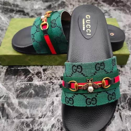 Replica Gucci Slippers For Women #1292953 $52.00 USD for Wholesale