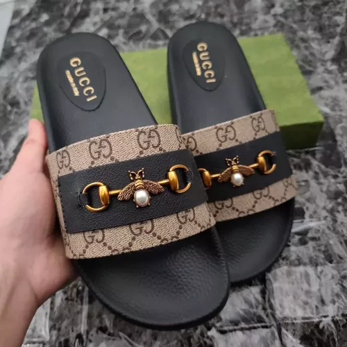 Replica Gucci Slippers For Women #1292982 $52.00 USD for Wholesale