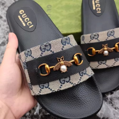 Replica Gucci Slippers For Women #1292986 $52.00 USD for Wholesale