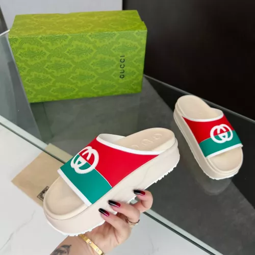 Replica Gucci Slippers For Women #1293034 $76.00 USD for Wholesale