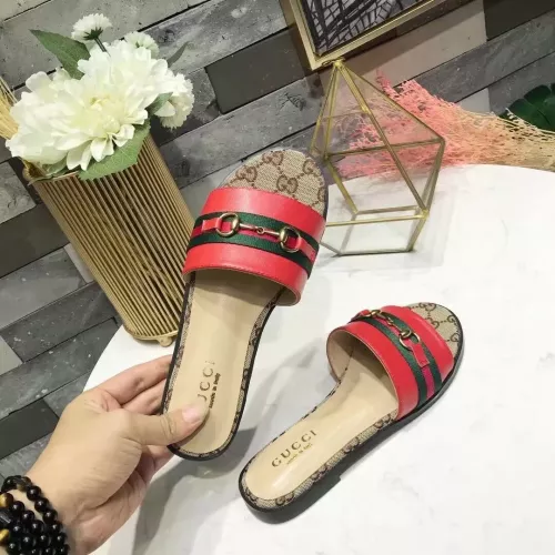 Replica Gucci Slippers For Women #1293042 $56.00 USD for Wholesale