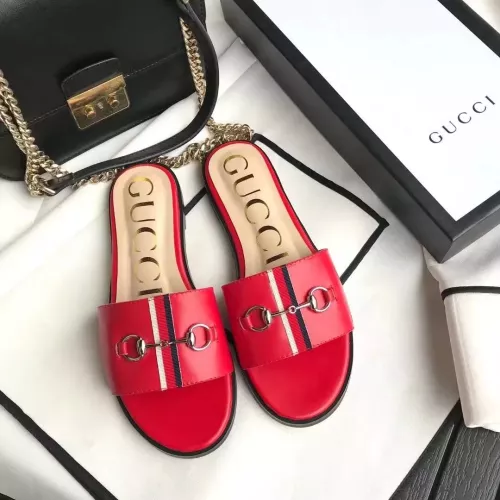 Replica Gucci Slippers For Women #1293055 $56.00 USD for Wholesale