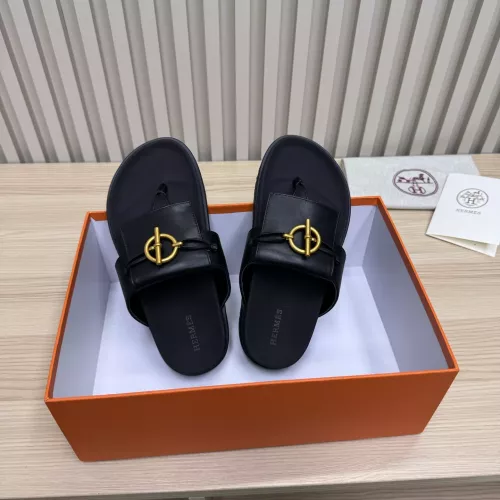 Replica Hermes Slippers For Women #1293061 $98.00 USD for Wholesale