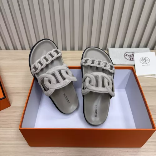 Replica Hermes Slippers For Women #1293068 $100.00 USD for Wholesale