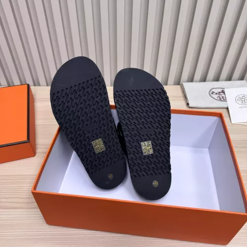 Replica Hermes Slippers For Men #1293079 $100.00 USD for Wholesale