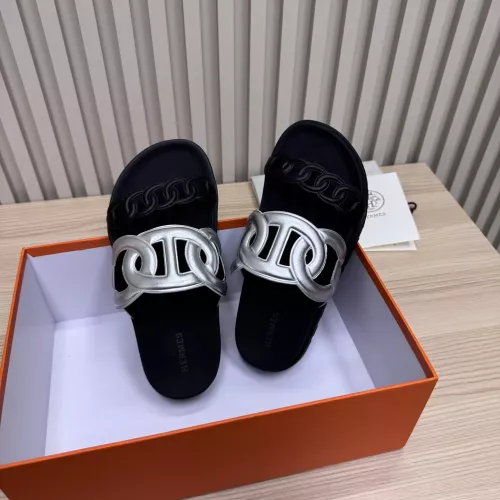 Replica Hermes Slippers For Women #1293082 $100.00 USD for Wholesale