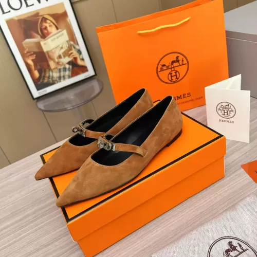 Cheap Hermes Flat Shoes For Women #1293084, $$102.00 USD On Hermes Flat Shoes