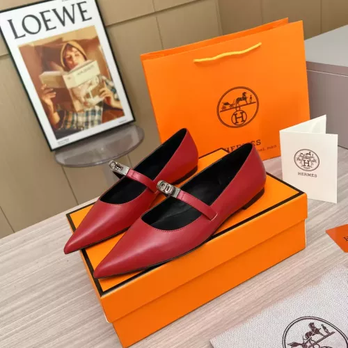 Cheap Hermes Flat Shoes For Women #1293089, $$102.00 USD On Hermes Flat Shoes