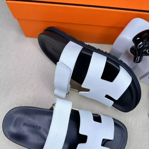 Replica Hermes Slippers For Men #1293212 $60.00 USD for Wholesale