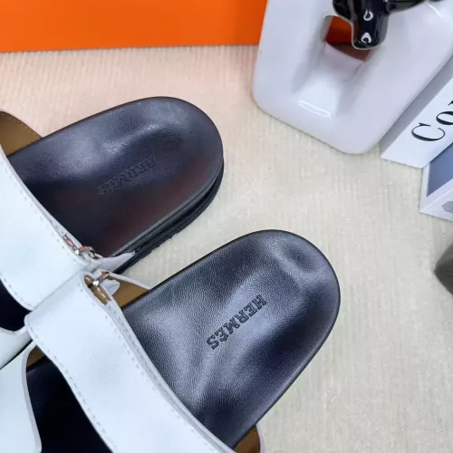 Replica Hermes Slippers For Men #1293212 $60.00 USD for Wholesale