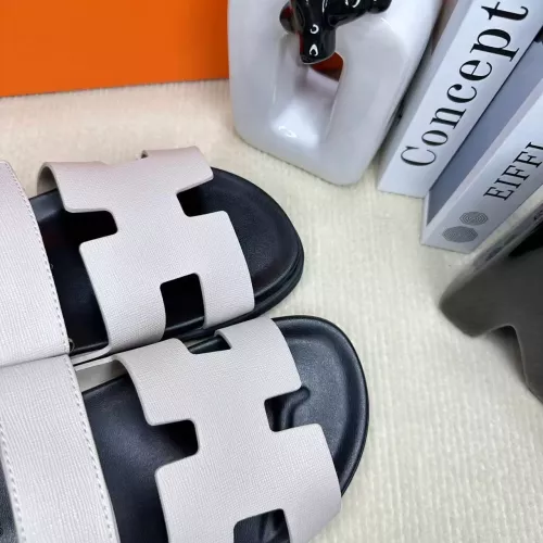 Replica Hermes Slippers For Men #1293214 $60.00 USD for Wholesale