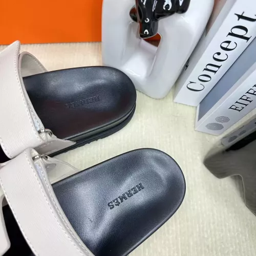 Replica Hermes Slippers For Women #1293215 $60.00 USD for Wholesale