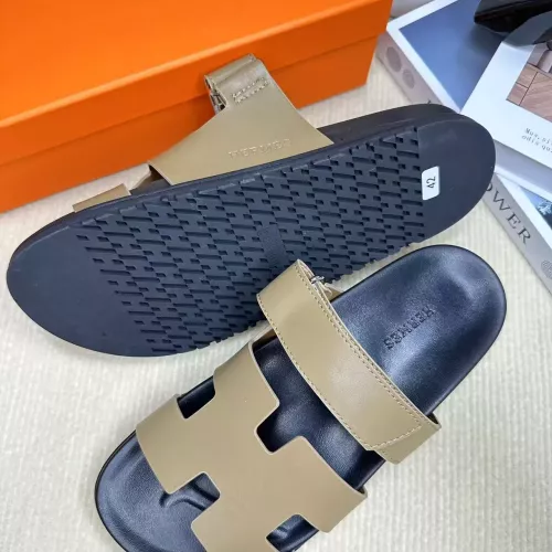 Replica Hermes Slippers For Men #1293227 $60.00 USD for Wholesale