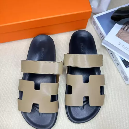 Replica Hermes Slippers For Women #1293228 $60.00 USD for Wholesale