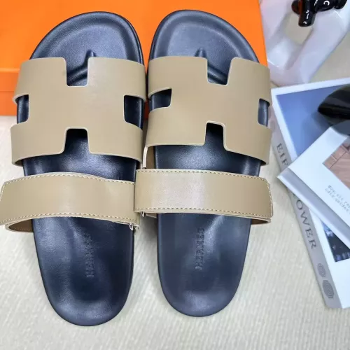 Replica Hermes Slippers For Women #1293228 $60.00 USD for Wholesale