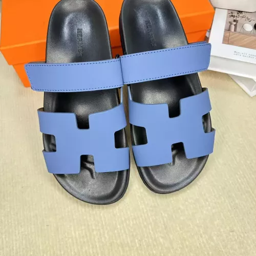 Replica Hermes Slippers For Men #1293247 $60.00 USD for Wholesale