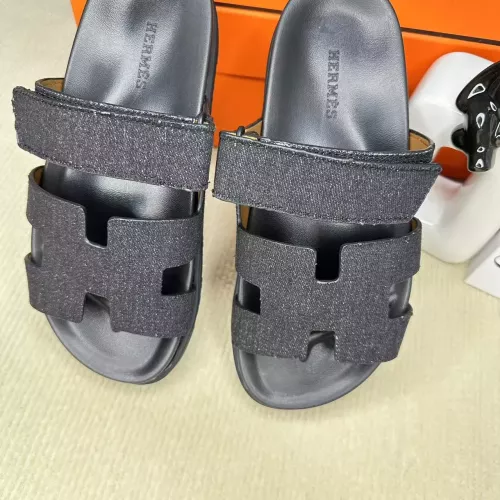 Replica Hermes Slippers For Men #1293272 $60.00 USD for Wholesale