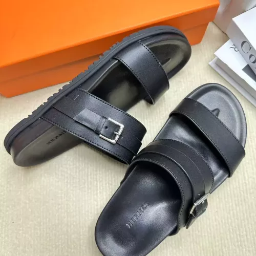 Replica Hermes Slippers For Women #1293287 $60.00 USD for Wholesale