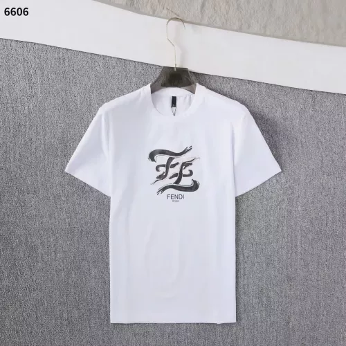 Cheap Fendi T-Shirts Short Sleeved For Men #1293362, $$32.00 USD On Fendi T-Shirts