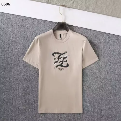 Cheap Fendi T-Shirts Short Sleeved For Men #1293363, $$32.00 USD On Fendi T-Shirts