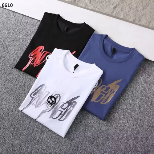 Replica Gucci T-Shirts Short Sleeved For Men #1293365 $32.00 USD for Wholesale