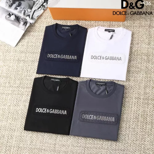 Replica Dolce & Gabbana D&G T-Shirts Short Sleeved For Men #1293408 $38.00 USD for Wholesale