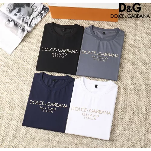 Replica Dolce & Gabbana D&G T-Shirts Short Sleeved For Men #1293415 $38.00 USD for Wholesale