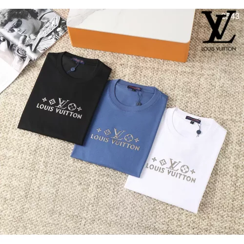 Replica Louis Vuitton LV T-Shirts Short Sleeved For Men #1293424 $38.00 USD for Wholesale