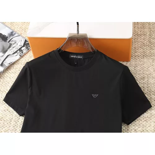 Replica Armani T-Shirts Short Sleeved For Men #1293441 $38.00 USD for Wholesale