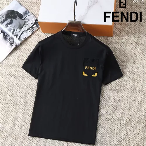 Cheap Fendi T-Shirts Short Sleeved For Men #1293451, $$38.00 USD On Fendi T-Shirts