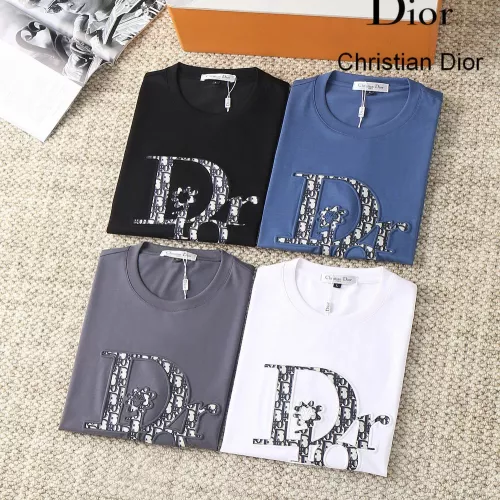 Replica Christian Dior T-Shirts Short Sleeved For Men #1293464 $38.00 USD for Wholesale