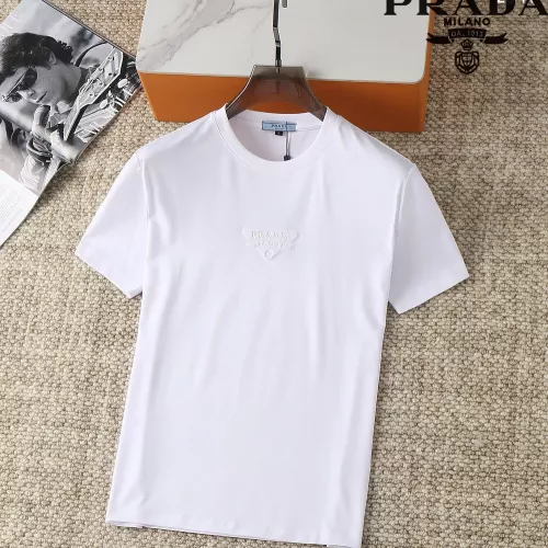 Cheap Prada T-Shirts Short Sleeved For Men #1293502, $$38.00 USD On Prada T-Shirts