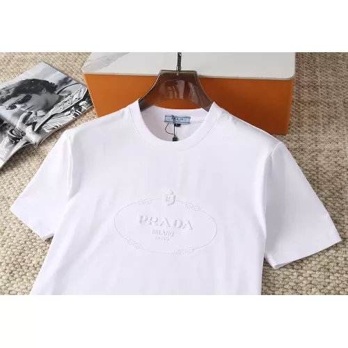 Replica Prada T-Shirts Short Sleeved For Men #1293513 $38.00 USD for Wholesale